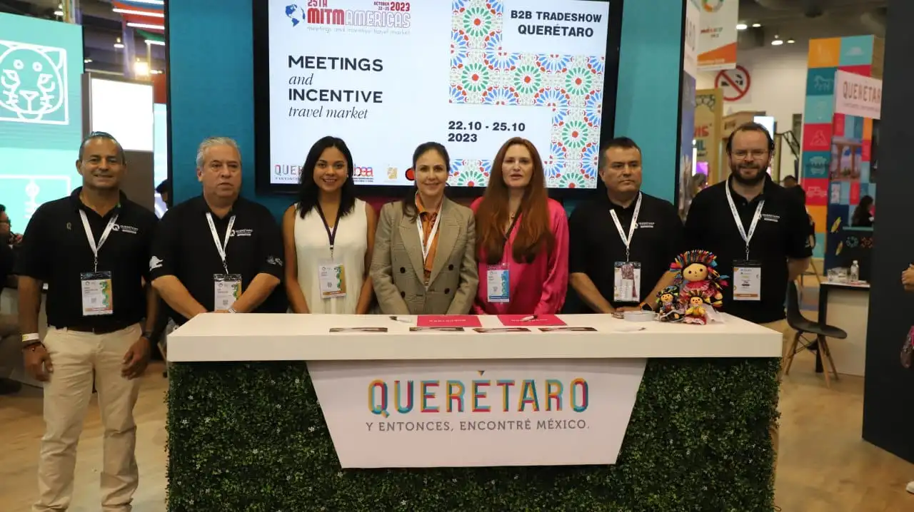 QUERÉTARO SERÁ SEDE DEL MEETINGS AND INCENTIVE TRAVEL MARKET AMERICAS EN 2023 Secretaría de Turismo del estado de Querétaro